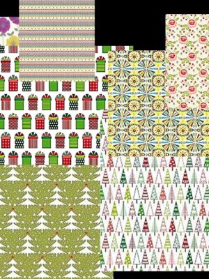 Gift wrap sets 1990s - 2020s styles