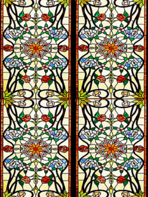 Stained glass Doors