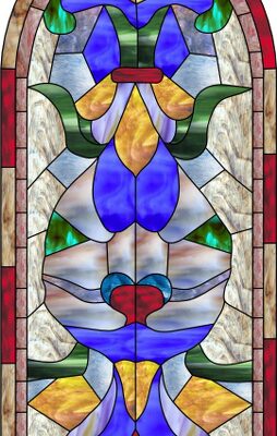 Stained Glass Arch 10