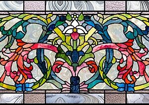 Stained Glass Border 8