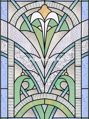 Stained Glass Rectangle 3