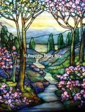 Stained Glass Rectangle 31