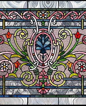 Stained Glass Rectangle 32