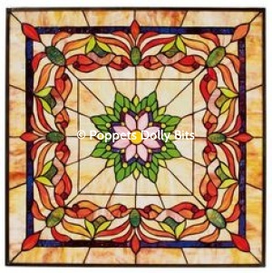 Stained Glass Square 12