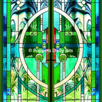Stained glass doors 21