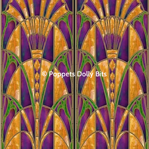 Stained glass doors 14