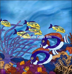 Stained glass fish tank 4