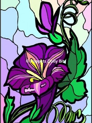 Stained Glass Rectangle 40