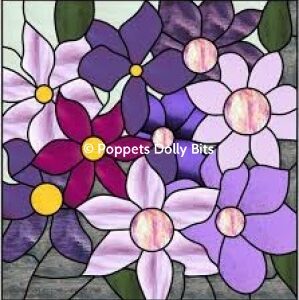 Stained Glass Rectangle 45