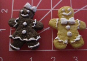 Gingerbread people x 2