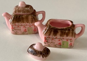Cottage teapot