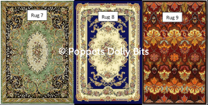 Room size rugs 7 8 & 9