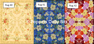 Room size rugs 40 41 & 42