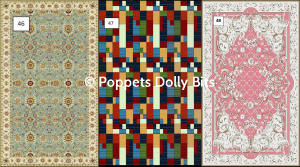 Room size rugs 46 47 & 48
