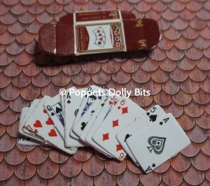 Cocktail 12th scale playing cards