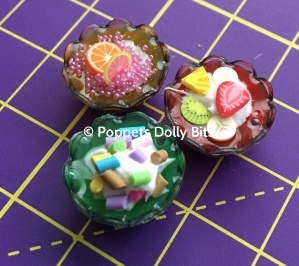 Trifles set of 3 individual sized