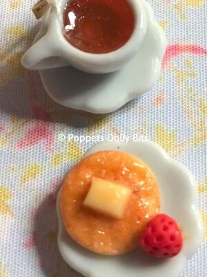 Tea & buttered crumpet