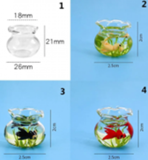 Fish bowls smaller 16th scale - Image 2