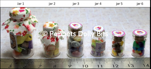 Mixed sweet jars