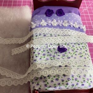 Bed & all curtain bedding fabric & trim kit 1