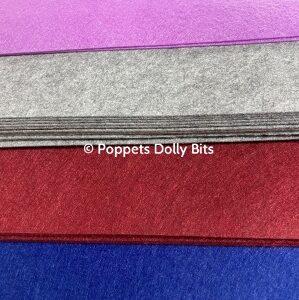 Carpet large felt pieces