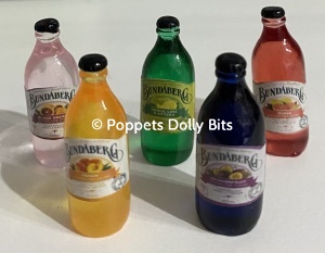 4 bottled Bundaberg drinks