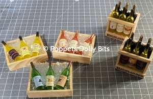 Wine crates 3 types