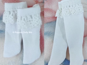 Lace top socks