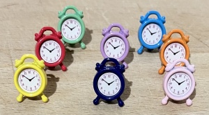 Alarm clocks 8 colours
