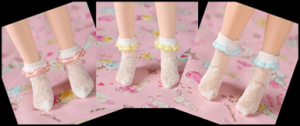 Socks lacy ankle