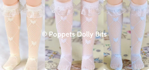 Stockings Knee hi lace & frilled