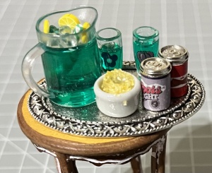 Cocktail jug set lime
