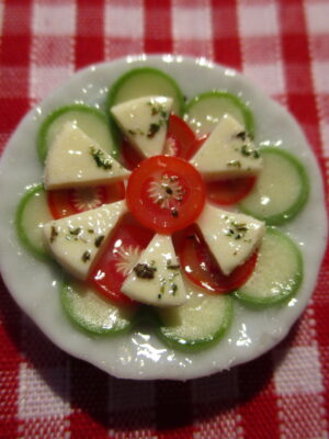 Mozzarella plate