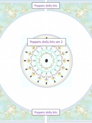 Ceiling set 2 peel n stick