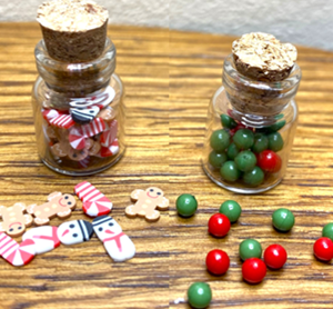 Sweets set of 2 jars Christmas