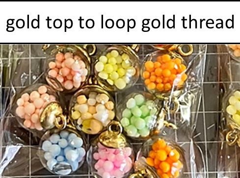 Baubles soft beads in glass sets of 10 - Image 2