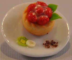 Sweet pie - whole strawberry
