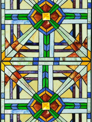 Stained Glass Border 15