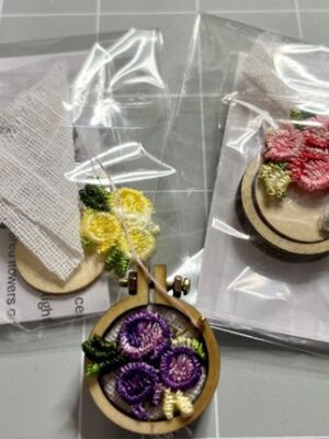 embroidery hoop kit 12th scale