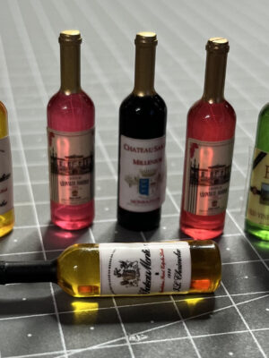 3 bottles wine