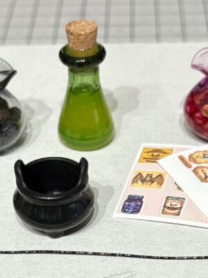 Witches potions set